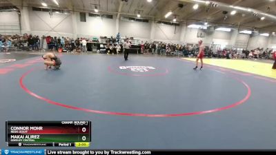 126 lbs Champ. Round 1 - Makai Alirez, Greeley Central vs Connor Mohr, Regis Jesuit