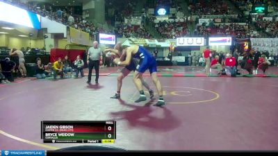 A - 205 lbs Cons. Semi - Bryce Weidow, Corvallis vs Jaiden Gibson, Custer Co. (Miles City)