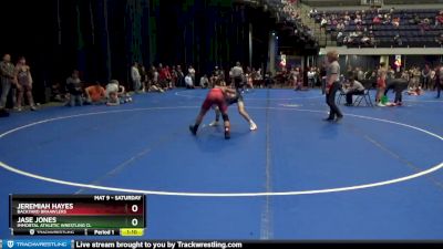 110 lbs Semifinal - Jeremiah Hayes, Backyard Braawlers vs Jase Jones, Immortal Athletic Wrestling Cl