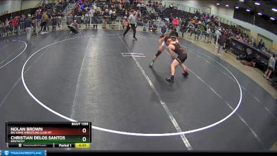 113 lbs Cons. Round 4 - Nolan Brown, Big Game Wrestling Club MT vs Christian Delos Santos, Kentucky