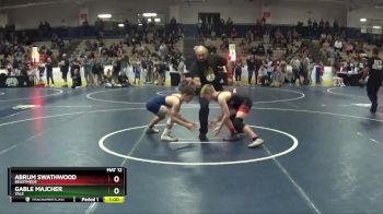 100 lbs Cons. Round 3 - Abrum Swathwood, Beastmode vs Gable Majcher, Yale