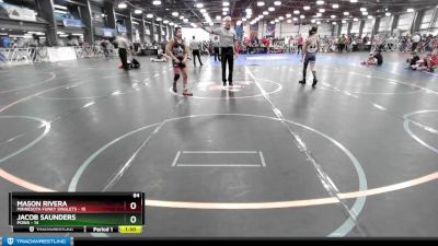 84 lbs Rd# 6- 9:00am Saturday Final Pool - Jacob Saunders, POWA vs Mason Rivera, Minnesota Funky Singlets