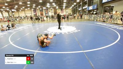 100 lbs Round Of 16 - Lucas Koehler, Grit Mat Club Blue vs Lucas Barrios, POWA