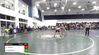 157 lbs Quarterfinal - Jacob Moreo, Los Alamitos vs Antonio Aramburu, Corona Del Mar