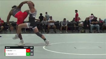 182 lbs Round 2 (6 Team) - CJ Walrath, POWA vs Tomas Broker, Combat Athletics