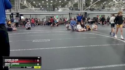 80 lbs Semis (4 Team) - Geno Carpino, Revival vs Zavier Olver, Mat Assassins