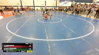 141 lbs Quarterfinal - Tj Driessens, Wabash vs Ethan Renager, Wheaton College