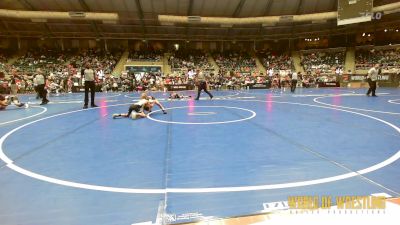 58 lbs Round Of 64 - Kye Johansen, St. Paul vs Bo Davis, Honey Badgers Wrestling Club