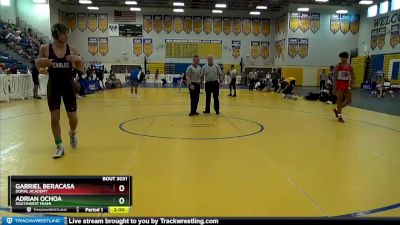 160 Gold Quarterfinal - Adrian Ochoa, Southwest Miami vs Gabriel Beracasa, Doral Academy