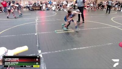 56 lbs Semis & 1st Wrestleback (8 Team) - Layten Marsh, The Fort Hammers vs Gavin Saxton, Ragin Raisins WC