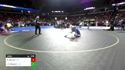 120 lbs Round Of 16 - Riana Bernal, Lemoore vs Zahra Stewart, Yucaipa