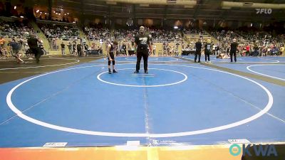 73 lbs Consi Of 8 #1 - Cash Goodner, Standfast vs Kannon L Guillet, Poteau Youth Wrestling Academy