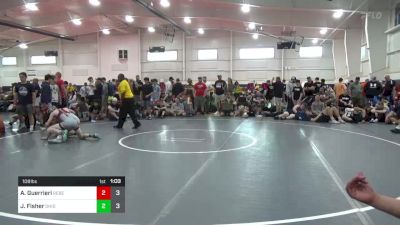 108 lbs Pools - Austin Guerrieri, Rebellion vs Justuce Fisher, Ohio Gold