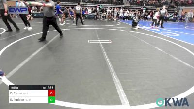 105 lbs Final - Easton Pierce, Standfast vs Ryatt Rodden, Harrah Little League Wrestling