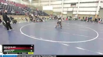 92 lbs Semis & Wb (16 Team) - Adrian Goff, Nevada Elite vs Baylon Black, Stout