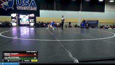 114 lbs Cons. Round 6 - Brody Schmitt, Nebraska vs Calvin Rathjen, Sebolt Wrestling Academy