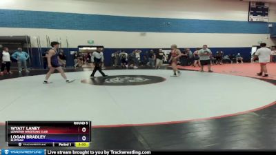 144 lbs Round 5 - Wyatt Laney, Lewiston Wrestling Club vs Logan Bradley, Buzzsaw