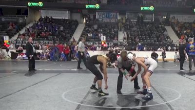 110 lbs Cons. Round 1 - Ben Busch, Manhattan vs Tyler Ven, Jaguar