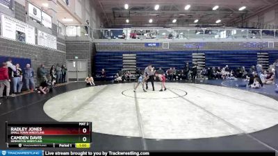 60 lbs Round 2 - Camden Davis, Hermiston Wrestling vs Radley Jones, Small Town Wrestling