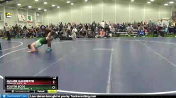 189 lbs Round 1 (6 Team) - Avhare Galbreath, Tennessee White vs Foster Bode, South Dakota Lightning