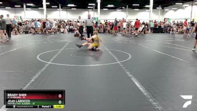 72 lbs Round 3 (8 Team) - Jojo LaRocco, Mayfield Mat Academy vs Brady Sher, FL Scorpions