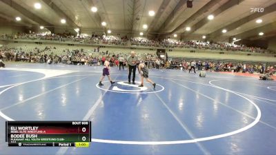 115 lbs Champ. Round 2 - Eli Wortley, Rebel Elite Wrestling-A  vs Bodee Bush, Pleasant Hill Youth Wrestling Club-AAA