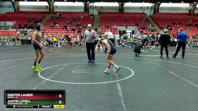 84 lbs Round 1 (4 Team) - Austin Lovell, Neighborhood vs Sawyer Lauber, NMWA