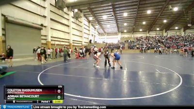 175 lbs Cons. Round 2 - Coleton Rassumusen, Maple Mountain vs Adrian Betancourt, Beaver