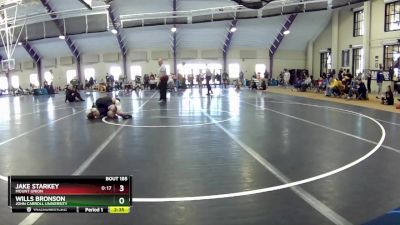 165 lbs Cons. Round 4 - Jake Starkey, Mount Union vs Wills Bronson, John Carroll University