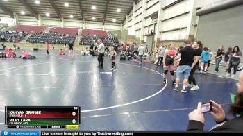 55 lbs Round 4 (6 Team) - Kanyan Grange, Utah Gold vs Riley Lara, Colorado