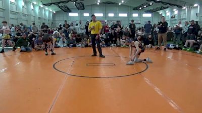 96 lbs Round 2 - Caleb Perry, Pursuit vs Mayson Simmons, West Virginia Wild