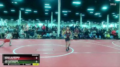 56 lbs Round 8 (10 Team) - Noah Almedina, Mat Assassins Blue vs Ari Ramadani, Fair Lawn Cutters