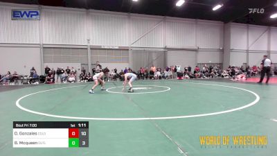 90 lbs Rr Rnd 2 - Onofre Gonzales, Northern Colorado 14U vs Bryson Mcqueen, Outlaws 14U