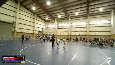 63 lbs Champ. Round 1 - Cooper Hennefer, ID vs Cooper Crockett, UT