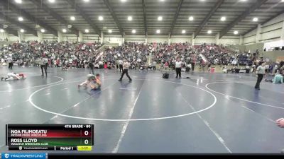 80 lbs Cons. Semi - Noa Filimoeatu, Payson Pride Wrestling vs Ross Lloyd, Wasatch Wrestling Club