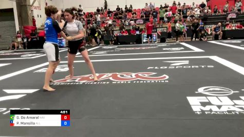 Gabrielle Do Amaral vs Pamela Mansilla 2024 ADCC Sao Paulo Open