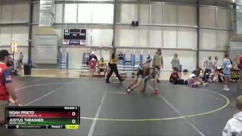 105 lbs Round 3 (6 Team) - Noah Prieto, Elite Athletic Club DZ vs Justus Thrasher, Death Squad