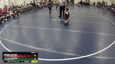 80 lbs Round 4 (6 Team) - Zy`ion Martin, Kansas Mamba vs Ryker Sayler, Wyoming Renegades