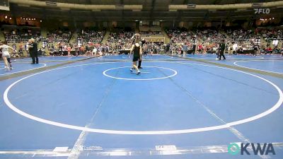 70 lbs Quarterfinal - Bodie Swords, Tonkawa Takedown Club vs Marcus Scott, Salina Wrestling Club