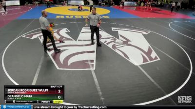 Cons. Round 1 - DeAngelo Mata, North Platte vs Jordan Rodriguez Wulff, Omaha Northwest