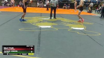 3 - 144 lbs Semifinal - Patrick Jordon, New Kent vs Billy Tyler, Brentsville District