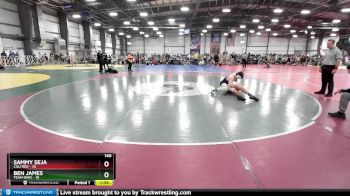 140 lbs Rd# 7- 10:45am Saturday Final Pool - Ben James, Team Ohio vs Sammy Seja, Cali Red