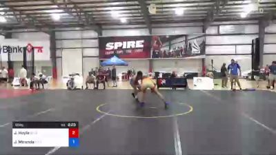 65 kg Consi Of 16 #1 - Justin Hoyle, Blue & Gold Wrestling Club vs Jason Miranda, California