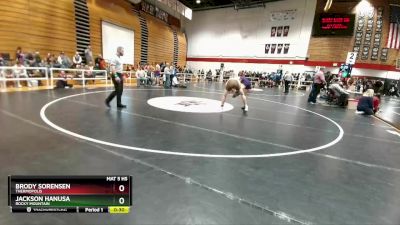 152 lbs Cons. Round 3 - Brody Sorensen, Thermopolis vs Jackson Hanusa, Rocky Mountain