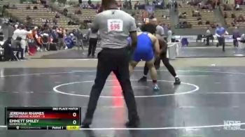 220 lbs Placement (4 Team) - Emmett Smiley, Goodpasture vs Jeremiah Rhames, Battle Ground Academy