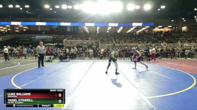 2A 126 lbs Champ. Round 1 - Yaisel O`farrill, Mater Academy vs Luke Williams, Brandon