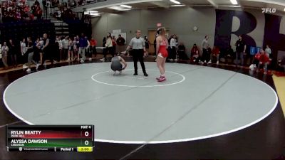 135 lbs. Champ. Round 1 - Alyssa Dawson, Lebanon vs Rylin Beatty, Park Hill