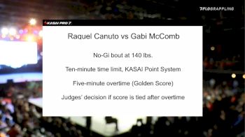 Raquel Canuto vs Gabi McComb 2020 KASAI Pro 7
