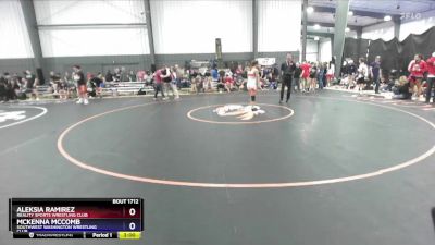 100 lbs Cons. Semi - Aleksia Ramirez, Reality Sports Wrestling Club vs McKenna McComb, Southwest Washington Wrestling Club