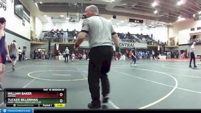 152 lbs Cons. Round 2 - William Baker, Indiana vs Tucker Billerman, Perry Meridian Wrestling Club